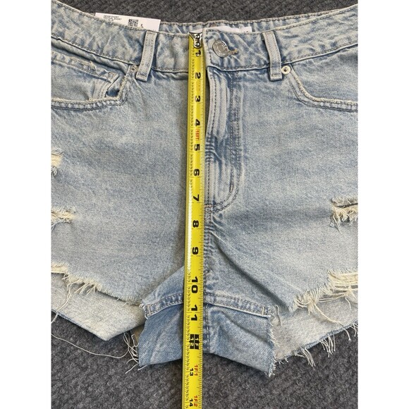 Garage Denim Festival Shorts Women Size 9 Distressed Cut-Off Blue Cotton NEW - Picture 9 of 10